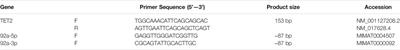 Epigenetic Regulation of miR-92a and TET2 and Their Association in Non-Hodgkin Lymphoma